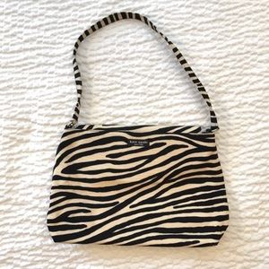 Kate Spade vintage zebra print hand bag